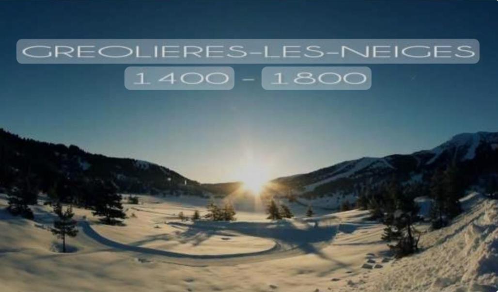 Ferienwohnung Greolieres Les Neiges Exterior foto